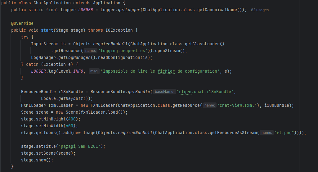 ChatApplication